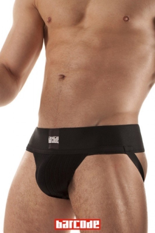 Jockstrap Sergey Basic noir | Barcode