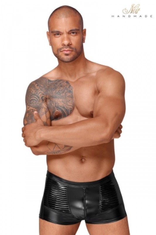 Short wetlook H054 | Noir HandMade