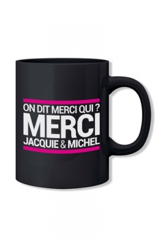 Mug noir Jacquie et Michel - Jacquie & Michel - MyLibido