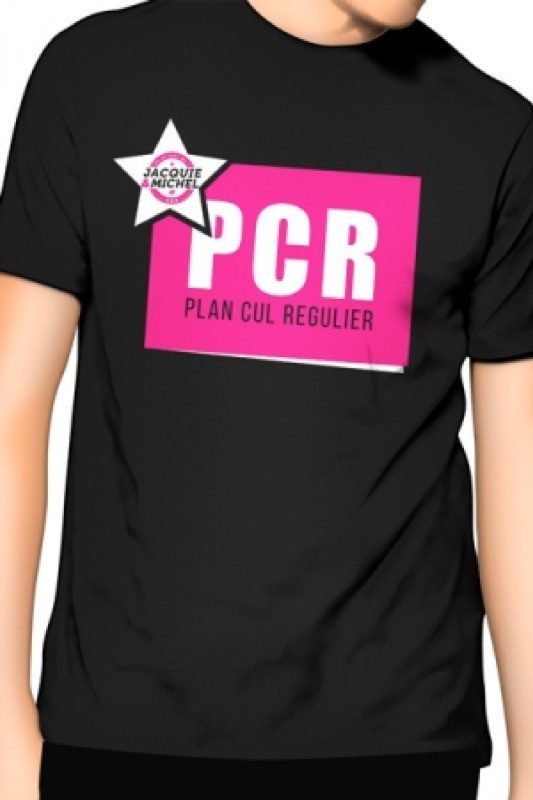 T-Shirt J&M PCR - noir | Jacquie & Michel