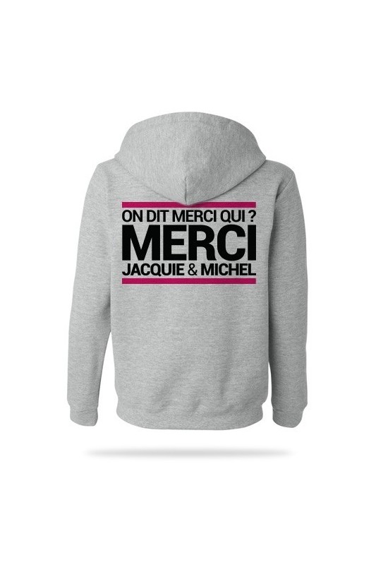 Sweat-shirt Capuche J&M gris - Jacquie & Michel - MyLibido