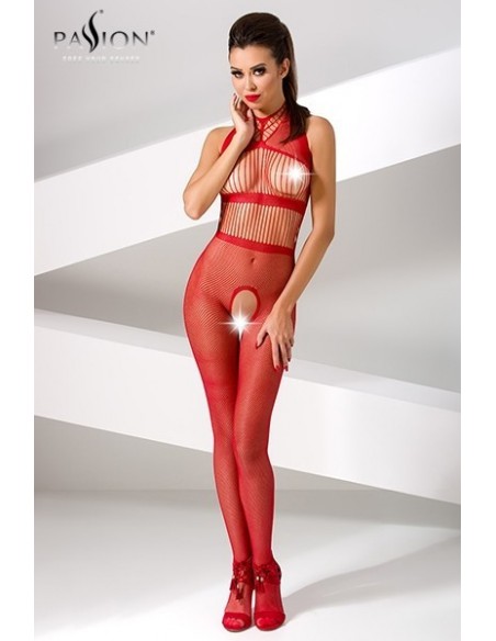 Combinaison BS048 - Rouge | Passion bodystockings