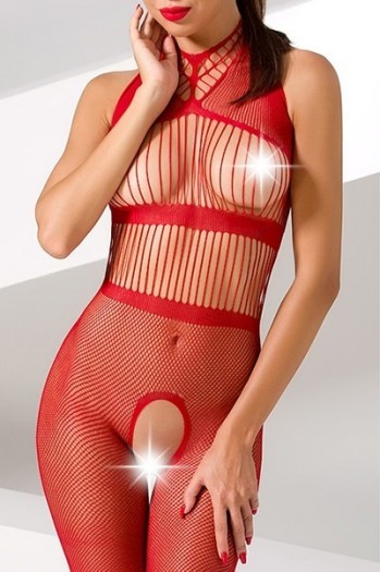 Combinaison BS048 - Rouge | Passion bodystockings 2