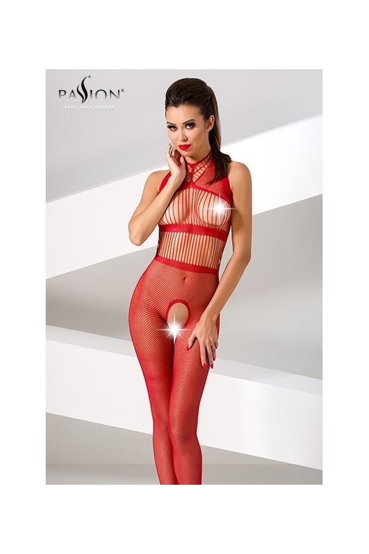 Combinaison BS048 - Rouge | Passion bodystockings