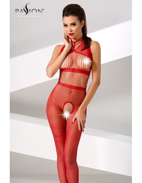Combinaison BS048 - Rouge | Passion bodystockings