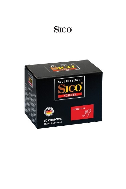 50 Préservatifs Sico SENSITIVE - Préservatifs - MyLibido