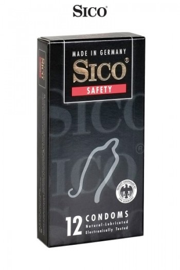 12 préservatifs Sico SAFETY | Sico