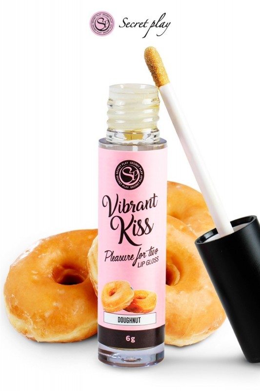 Brillant à lèvres stimulant - donut | Secret Play