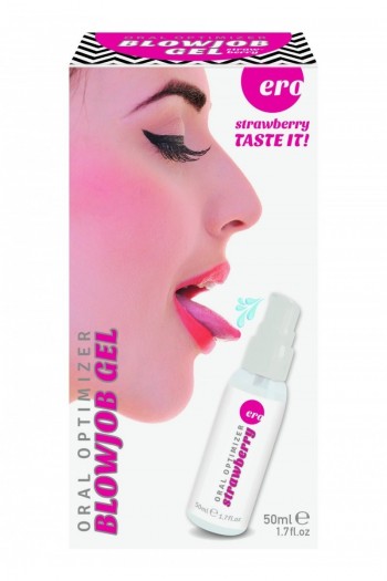 Gel oral optimizer blowjob - fraise | Ero By Hot