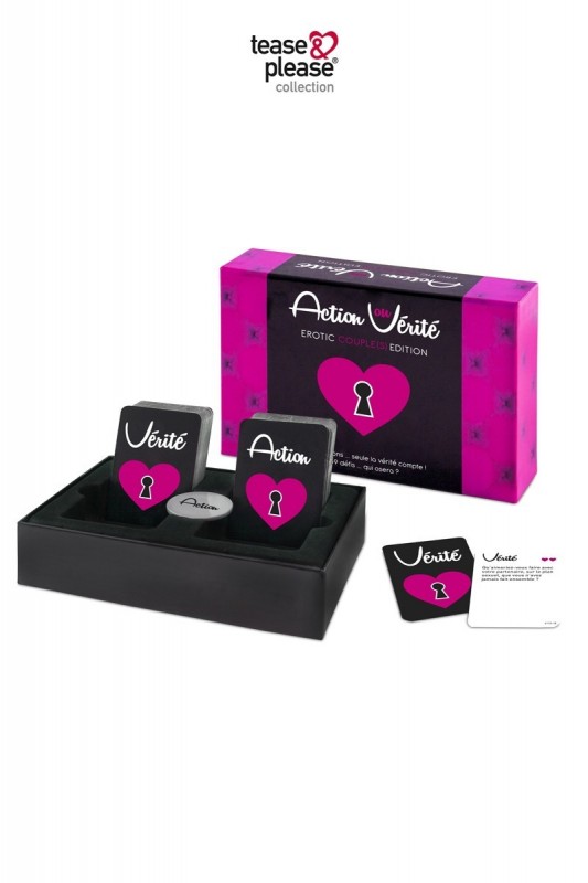 Jeu coquin Action ou Vérité édition Couple - Librairie & Jeux Coquins - MyLibido