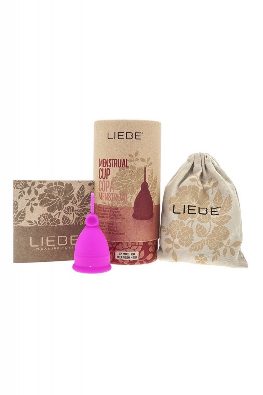 Cup menstruelle rose petite taille - Liebe - Hygiène & Beauté - MyLibido