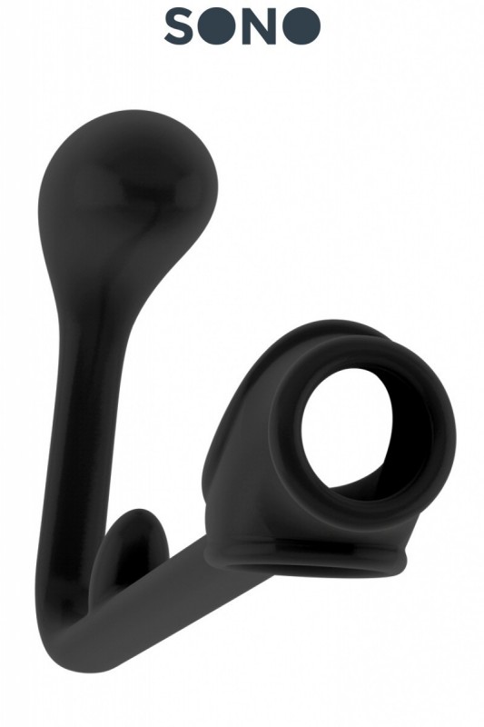 Plug anal avec cockring - SONO - MyLibido Plug anal avec cockring - SONO - MyLibido