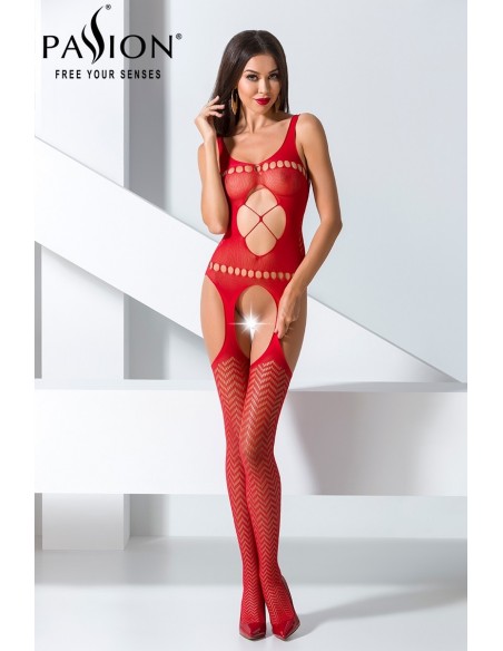 Combinaison BS057 - Rouge | Passion bodystockings Combinaison BS057 - Rouge | Passion bodystockings