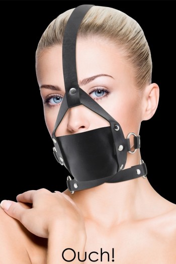 Leather Mouth Gag | Ouch!