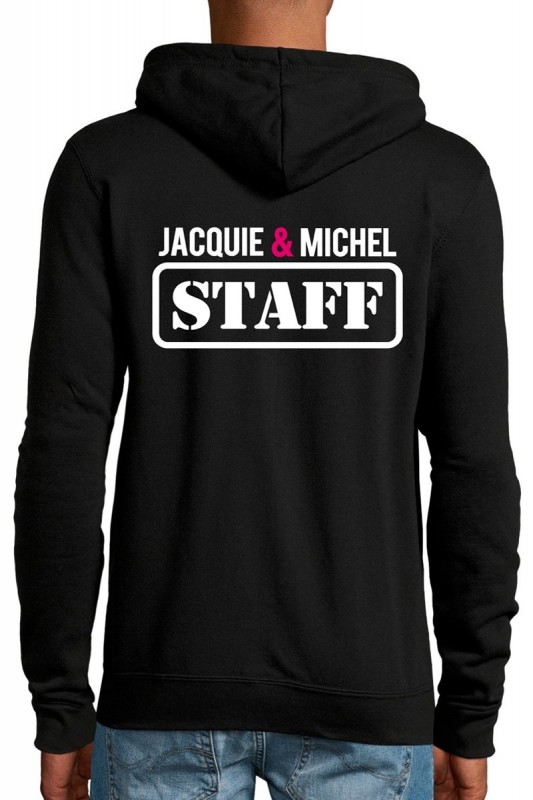 Veste à capuche - Staff - Jacquie & Michel - MyLibido