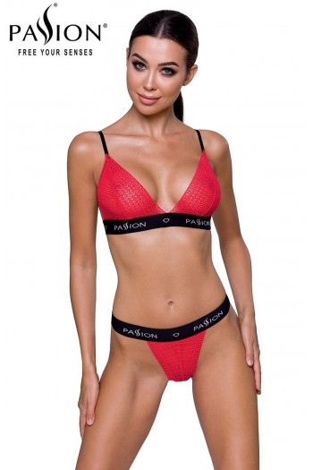 Glamis - Rouge & noir | Passion lingerie