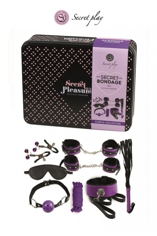 Kit BDSM violet - Bondage & Attaches - MyLibido
