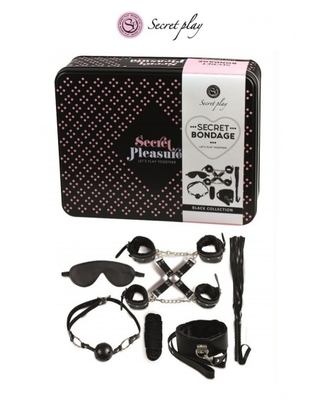 Kit BDSM noir | Secret Play Kit BDSM noir | Secret Play