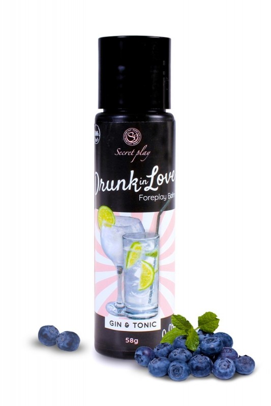 Lubrifiant arôme gin tonic - 60 ml | Secret Play