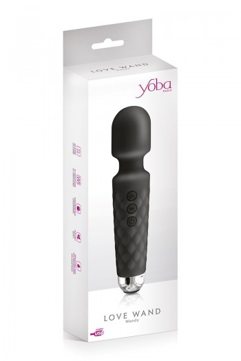 Vibro Wand Noir | Love Wand | Yoba 2