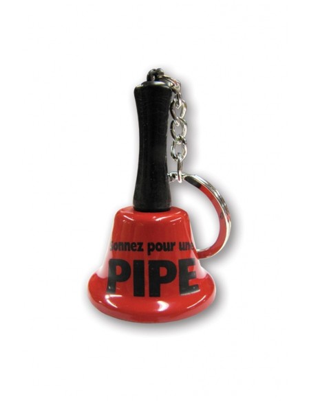 Porte clé clochette - sonnez pour une pipe | Ozzé Porte clé clochette - sonnez pour une pipe | Ozzé