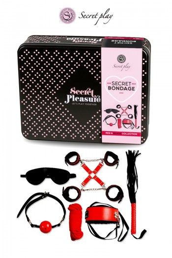 Kit BDSM Rouge & Noir | Secret Play
