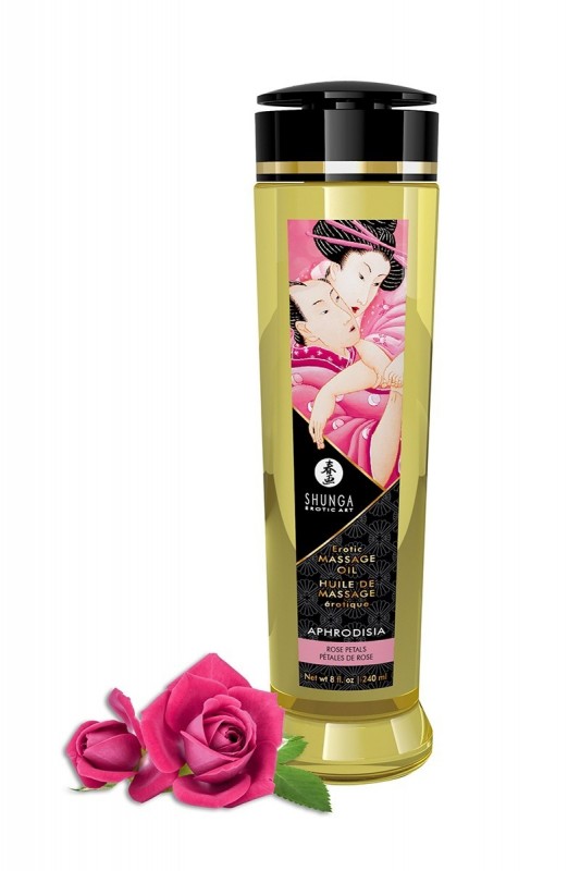 Huile de massage à la rose - Shunga - Busyx Bien être - MyLibido