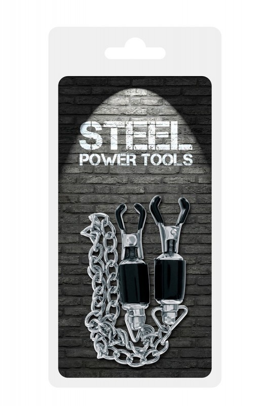 Pinces avec chaine pour tétons | Steel Power Tools