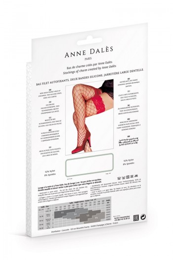 Erica - Bas top filet rouges | Anne d'Alès 2
