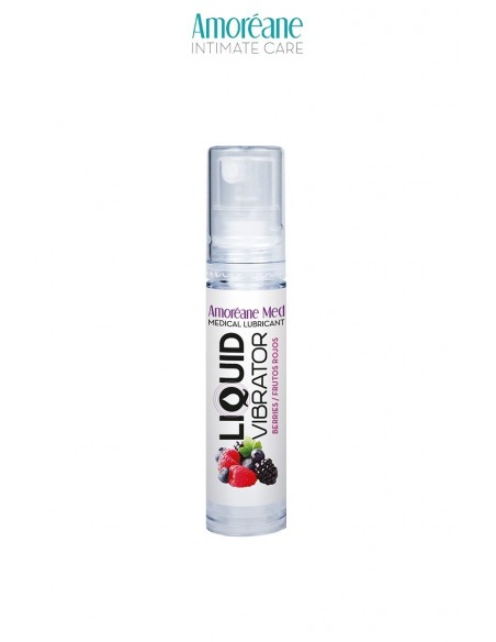 Liquid Vibrator Baies rouges - 10ml | Amoreane Med Liquid Vibrator Baies rouges - 10ml | Amoreane Med