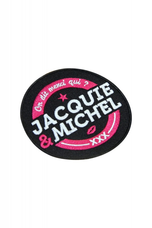 Ecusson rond Jacquie et Michel | Jacquie & Michel