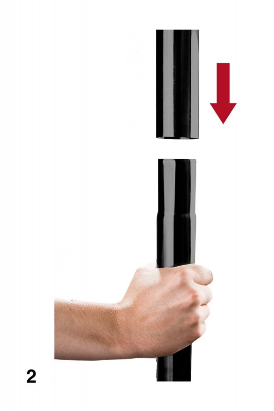 Barre de Pole Dance - Noir | Ouch!