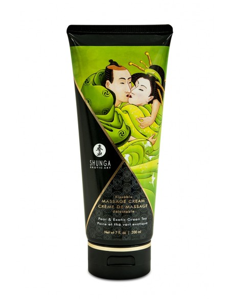 Massage délectable - Crème poire et thé vert exotique | Shunga