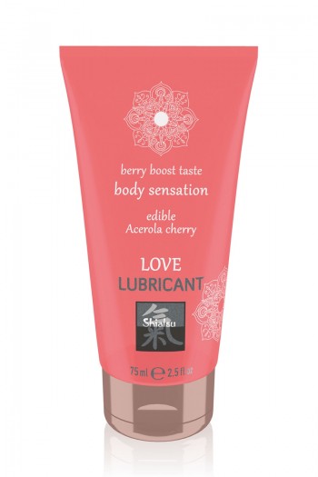 Lubrifiant comestible - cerise acérola | Shiatsu