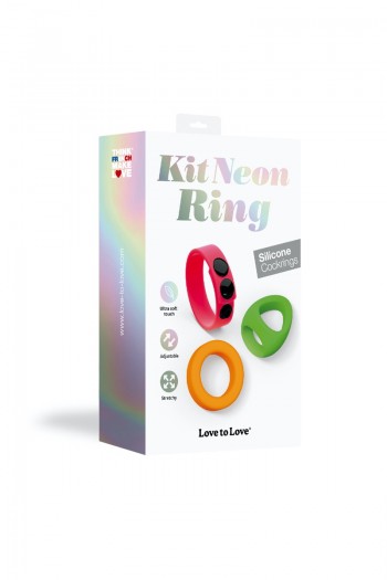 Kit 3 cockrings Neon Ring | Love to Love | Love to Love 2
