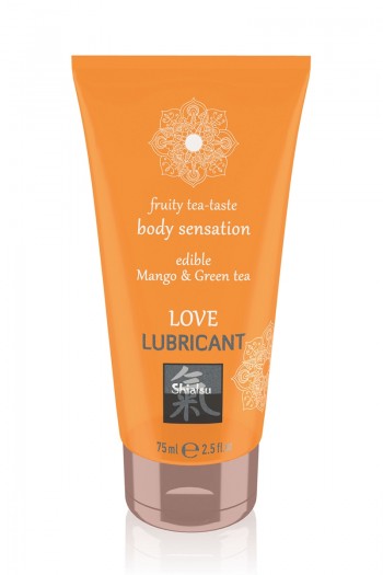 Lubrifiant comestible - mangue et thé vert | Shiatsu