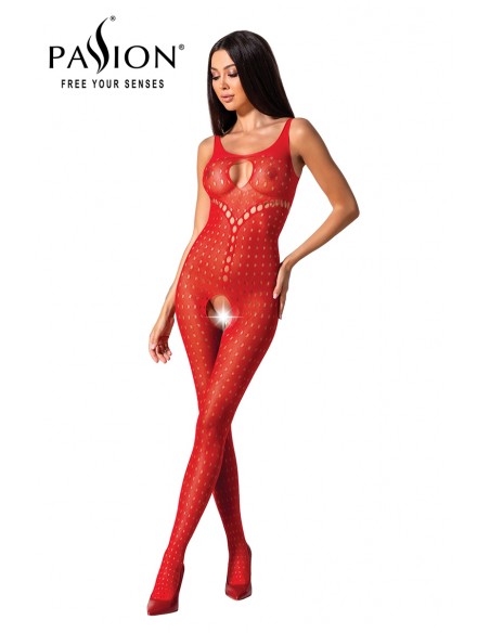 Bodystocking ouvert BS078 - Rouge | Passion bodystockings Bodystocking ouvert BS078 - Rouge | Passion bodystockings