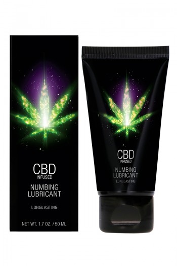 Gel lubrifiant et retardant à l'eau et au CBD | CBD Cannabis