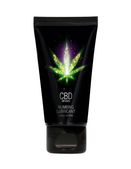 Gel lubrifiant et retardant à l'eau et au CBD | CBD Cannabis