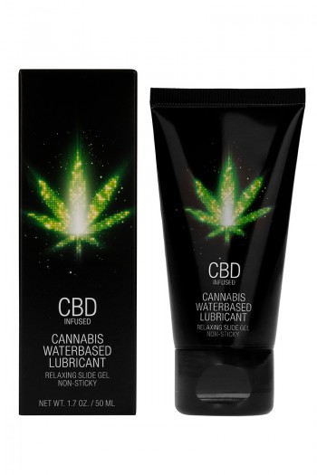 Lubrifiant à base d'eau au CBD - 50ml | CBD Cannabis