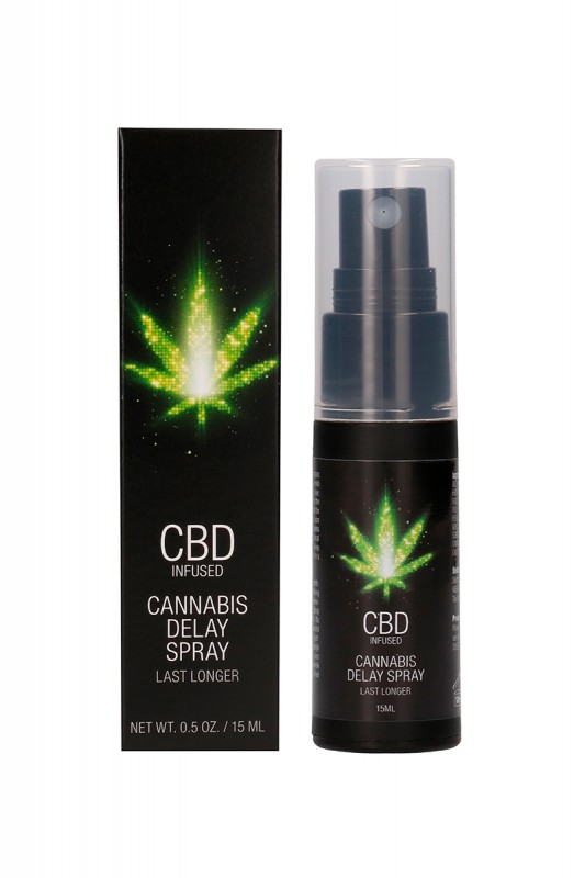 Spray au CBD Cannabis - Retardant sexuel 15ml | CBD Cannabis