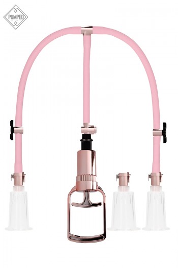 Pompe manuelle pour tétons et clitoris - Large | Pumped