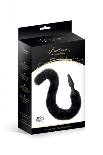 Plug anal queue de chat noir | Sweet Caress | Sweet Caress 2