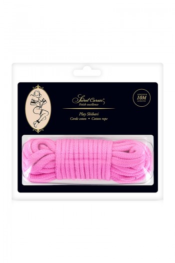Corde de bondage 10 m rose | Sweet Caress | Sweet Caress 2
