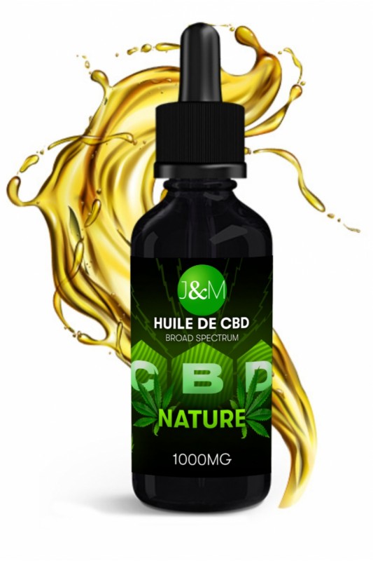 Huile de CBD Spectrum Jacquie et Michel - Nature