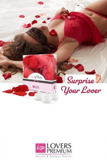 Kit romantique Pétales et bougies| Lovers Premium | Lover's Premium 2