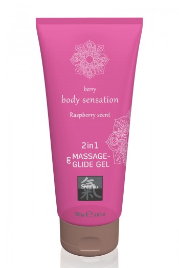 Gel lubrifiant & massant Framboise | Shiatsu | Shiatsu