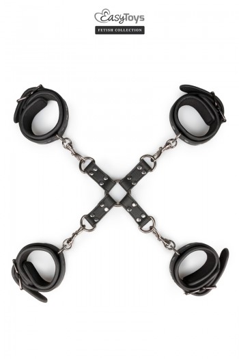 Kit de sangles chevilles et poignets | Easytoys | Easytoys Fetish Collection