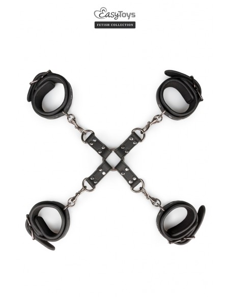 Kit de sangles chevilles et poignets | Easytoys | Easytoys Fetish Collection Kit de sangles chevilles et poignets | Easytoys | Easytoys Fetish Collection