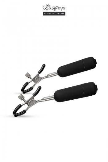 Pinces à seins vibrantes | Easytoys | Easytoys Fetish Collection 2
